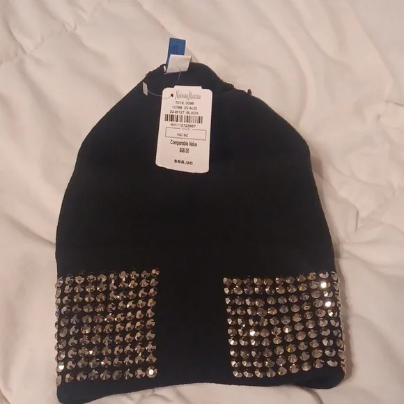 NEW!!! Women's Natasha rhinestone beanie! - Picture 6 of 6